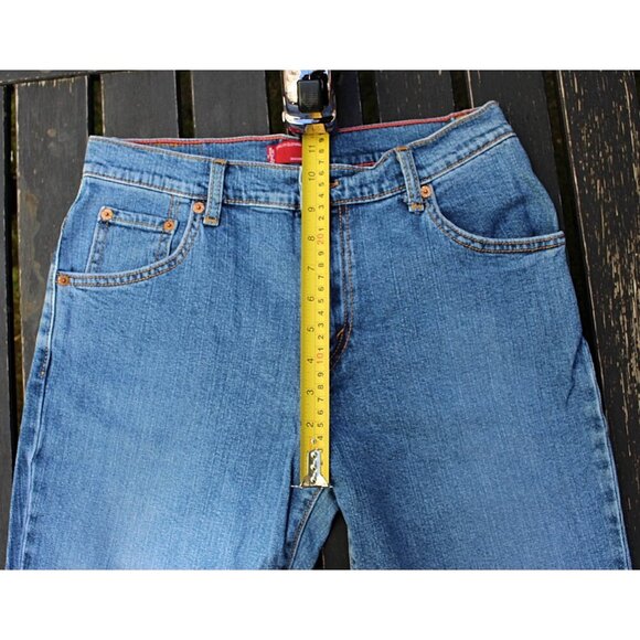 Levi's Women's 550 Vintage 90s "Levi.com" - Relaxed Boot Cut Jeans - Med 28 x 30 - Picture 8 of 12